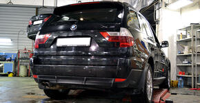 Замена термостата BMW 5 F10