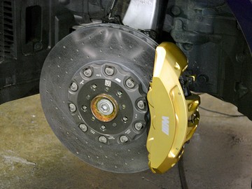 БМВ 6 F13 Установка керамических дисков