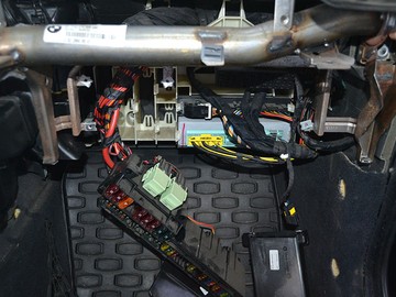 Замена радиатора печки БМВ Е60