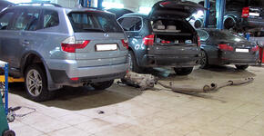 Замена маслосъемных колпачков BMW X5 E70 N62